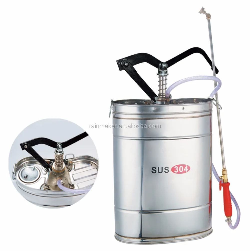 Rainmaker 16L Knapsack Stainless Steel Pressure Sprayer