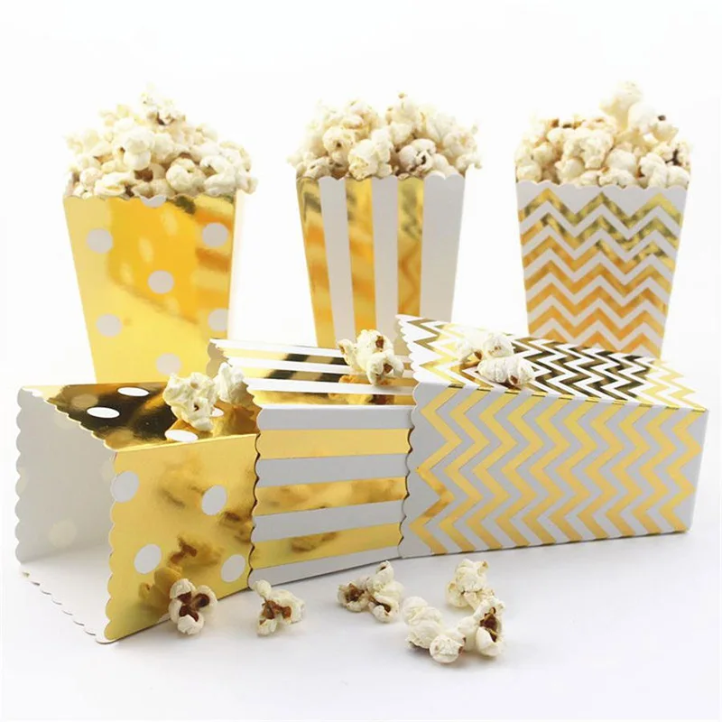printed popcorn bags