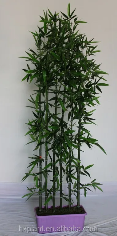knstliche Bambou-Pflanzens imulation Bambus-Bambus-Pflanze geflschte  Pflanzen knstliche Bonsai-Baum-Plastik-Bonsai-Bume