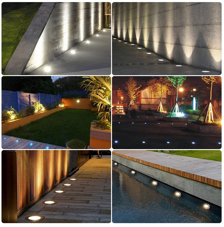IP65 светодиодный водонепроницаемый подземный светильник COB 3 Вт 5 Напольная Лампа наружная садовая