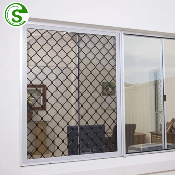Wholesales Amplimesh Factory Supply Security Window Diamond Grille Grille Screen Amplimesh