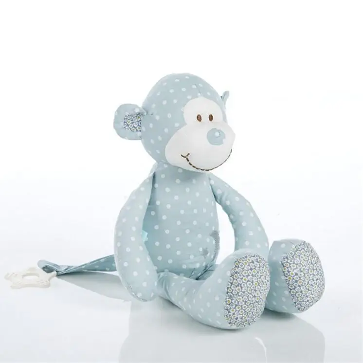 Bebe Doux Au Toucher De Haute Qualite Coton Tissu En Peluche Jouets De Singe En Peluche Buy Jouet Fait Main En Tissu De Coton Jouets De Singe Doux Bebe Jouets En Peluche Singe