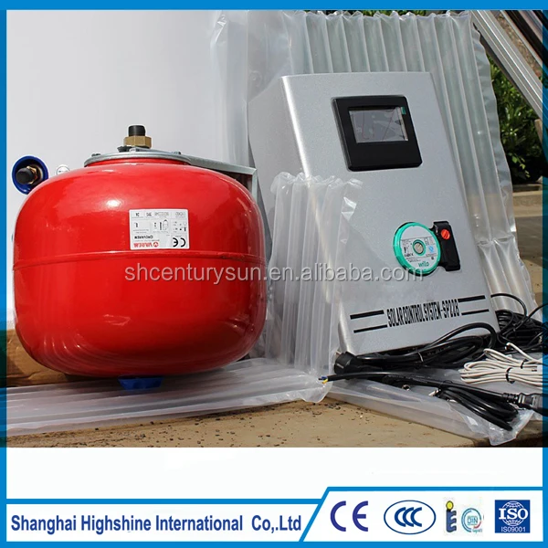 Split Solar Water Heater SP116 Work Station with WILO Circulation Pump and Varem Expansion Tank
