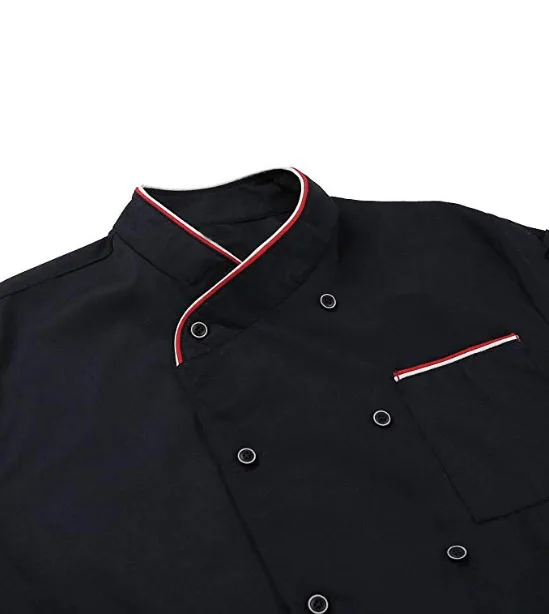 Custom Cook Uniform Hotel Restaurant Chef Shirt Chinese Guangzhou Kitchen Uniformes De Chef De Cocina Para for Men Tops Knitted