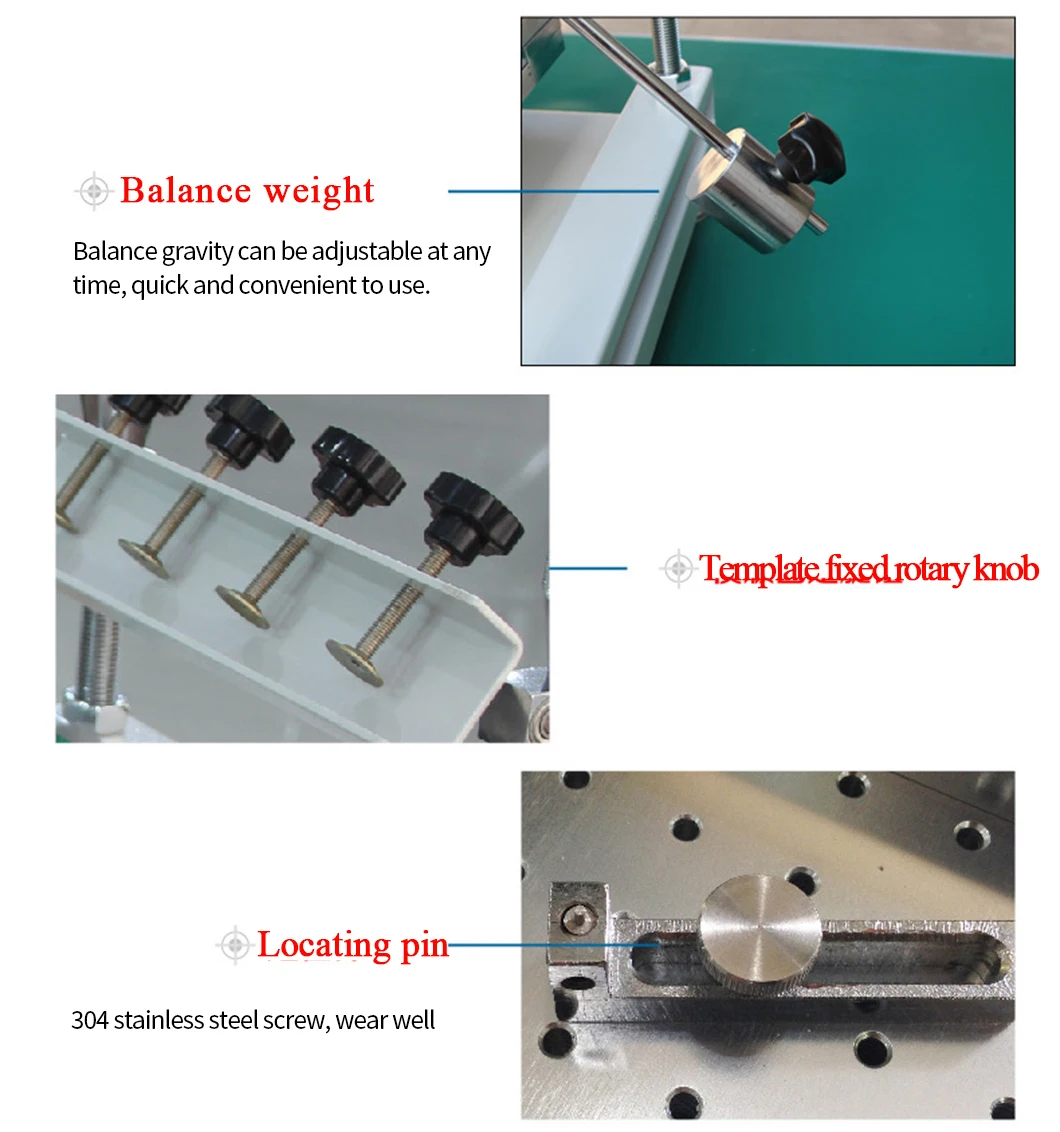 Zhengbang Durable High Precision Printer ZB3040H for single and double side circuit board screen printing