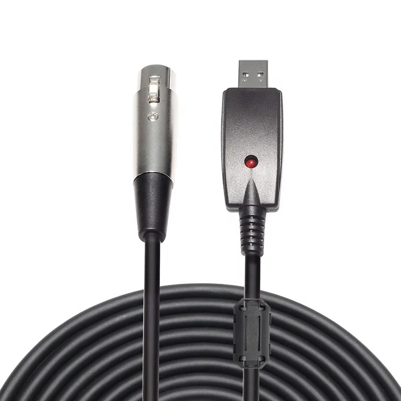 Hot Seller 3m 10ft Usb Male To Xlr Male Female Microphone Cable Buy Usb Male To Xlr Male Microphone Cable Usb Male To Xlr Female Microphone Cable Usb To Xlr Cable Product On