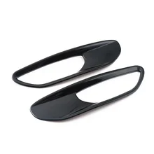 2 PCS Chrome ABS Daytime Running Lamp Cover Exterior Decoration Accessories For Jeep Renegade 2015-2016