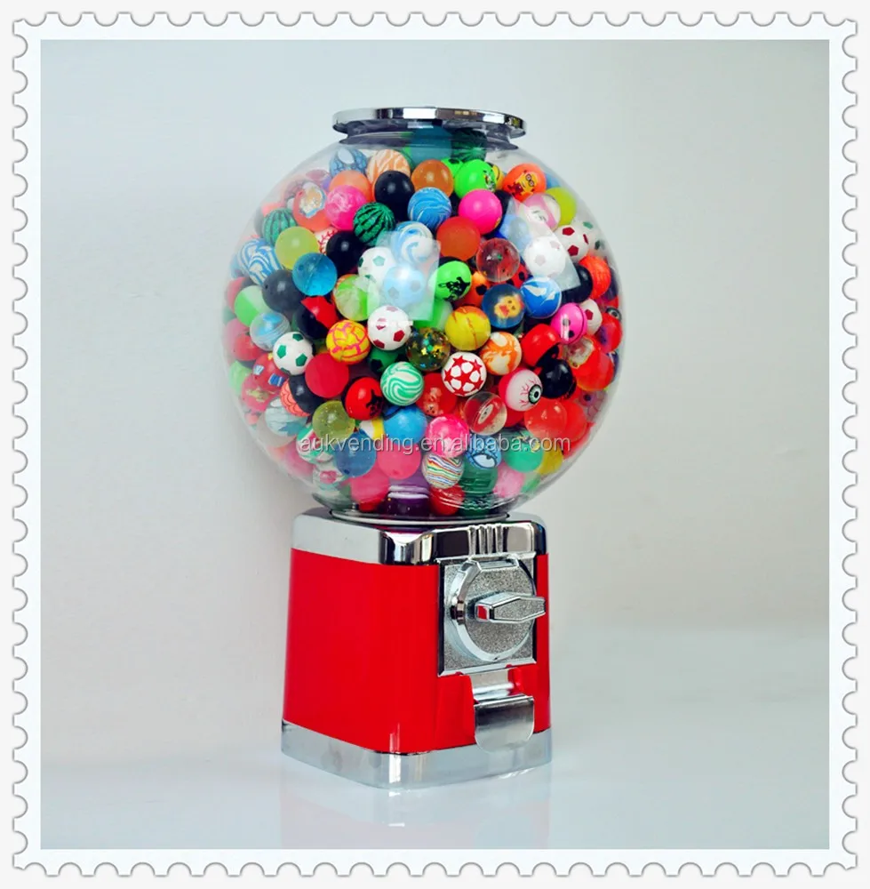 Машина для продажи жевательных мячей (торговый автомат жвачьих мячей)