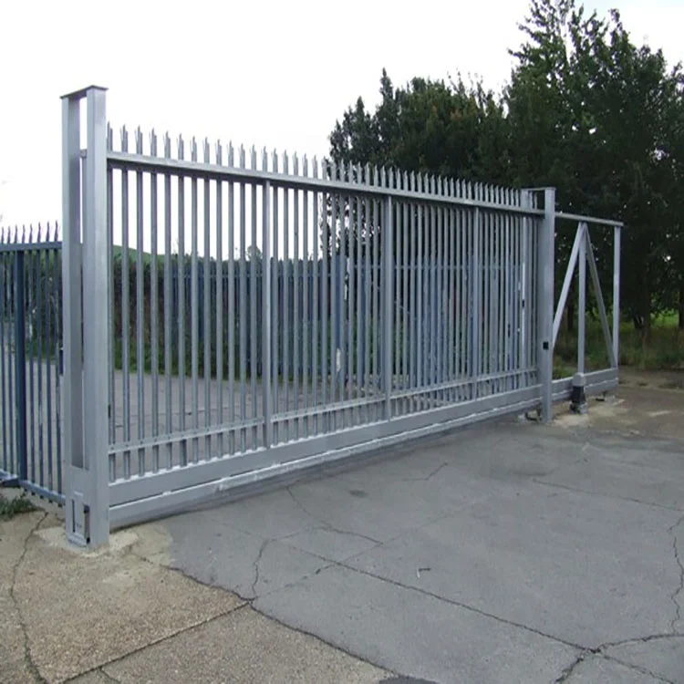 Online Shopping in India Easy-to-Assemble 3D Steel and Iron Sliding Gate Design for Home Security Low Maintenance Wire Fence