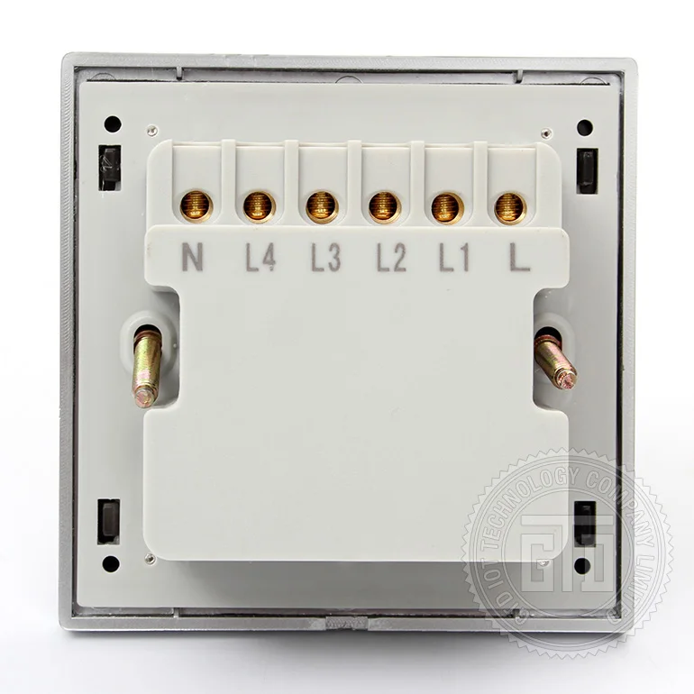 Wireless 5 Gang Touch Switch with Master Control Function