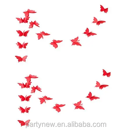 Guirlande De Papier Suspendue De Banderole Papillon 3d Decoration Pour Mariage Baby Shower Anniversaire Et Theme 110 Pouces De Long Buy Guirlande De Papier Papillon Banniere Papillon 3d Guirlande Suspendue Papillon Product On Alibaba Com