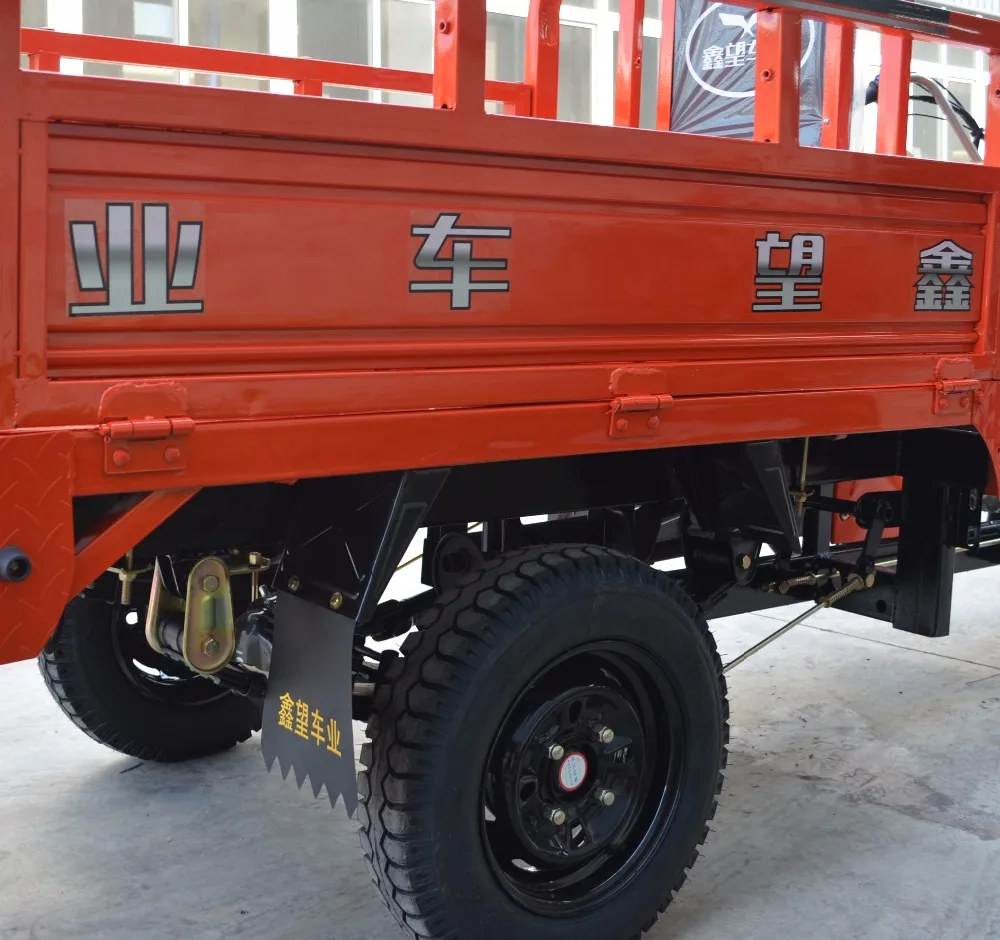 Gasoline Driving Type Three Wheel Motorcycle Cargo Truck Tricycle