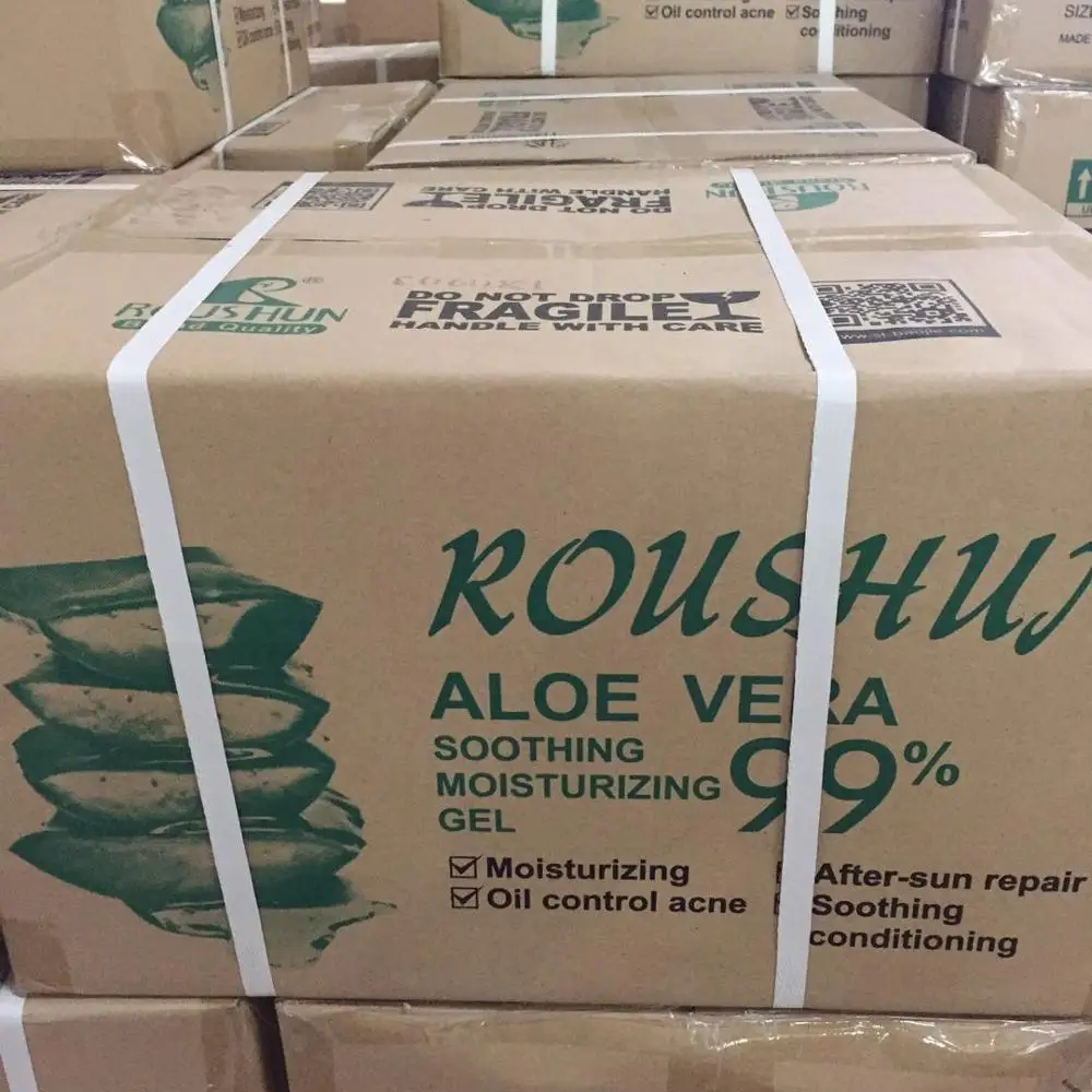 Roushun Relieve Stress Cucumber Soothing Moisturizing Gel 99 Oil