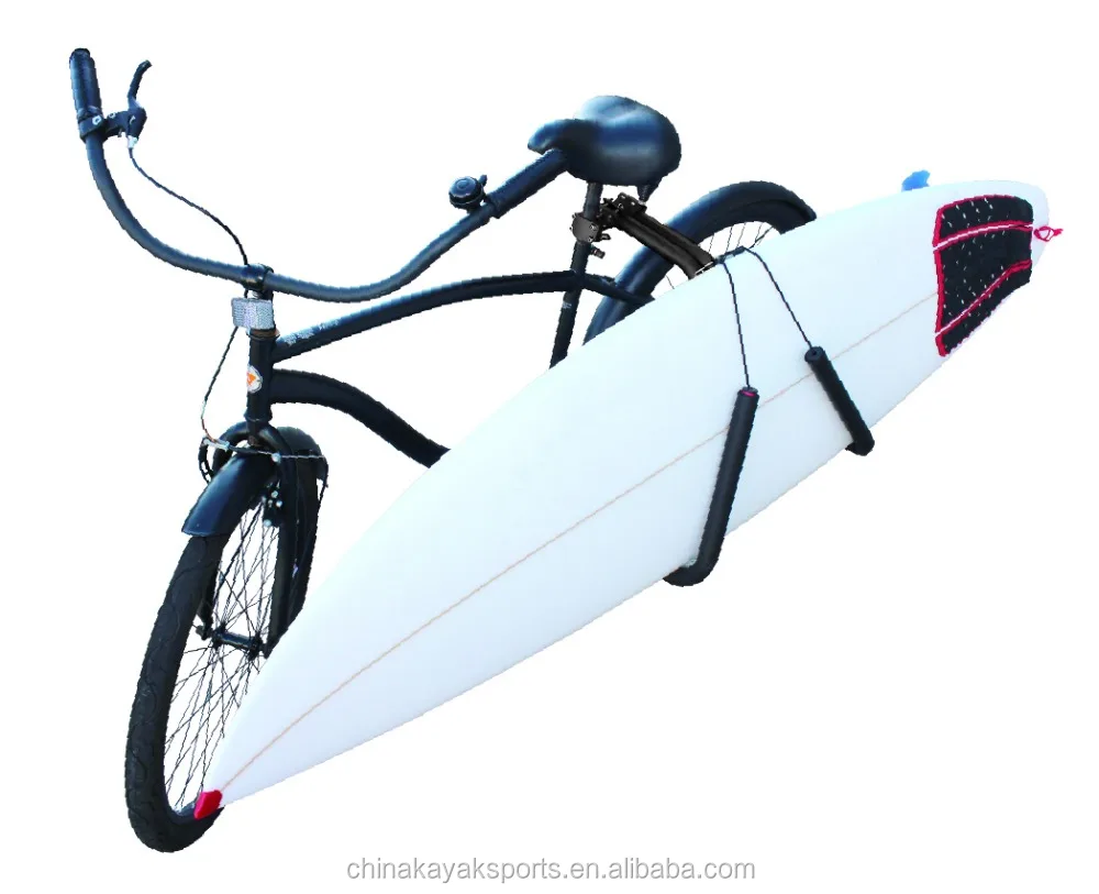 bicycle surfboard rack