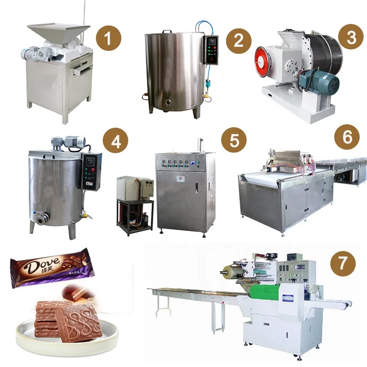 Chocolate Making Machine for Small Production Line Production of Chocolate