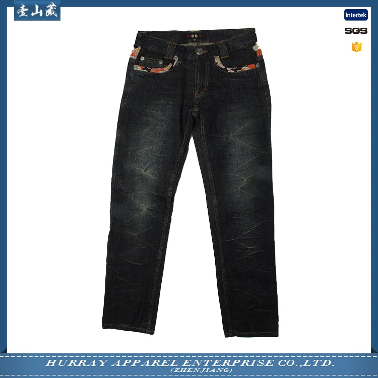 mens jeans with embroidered back pockets