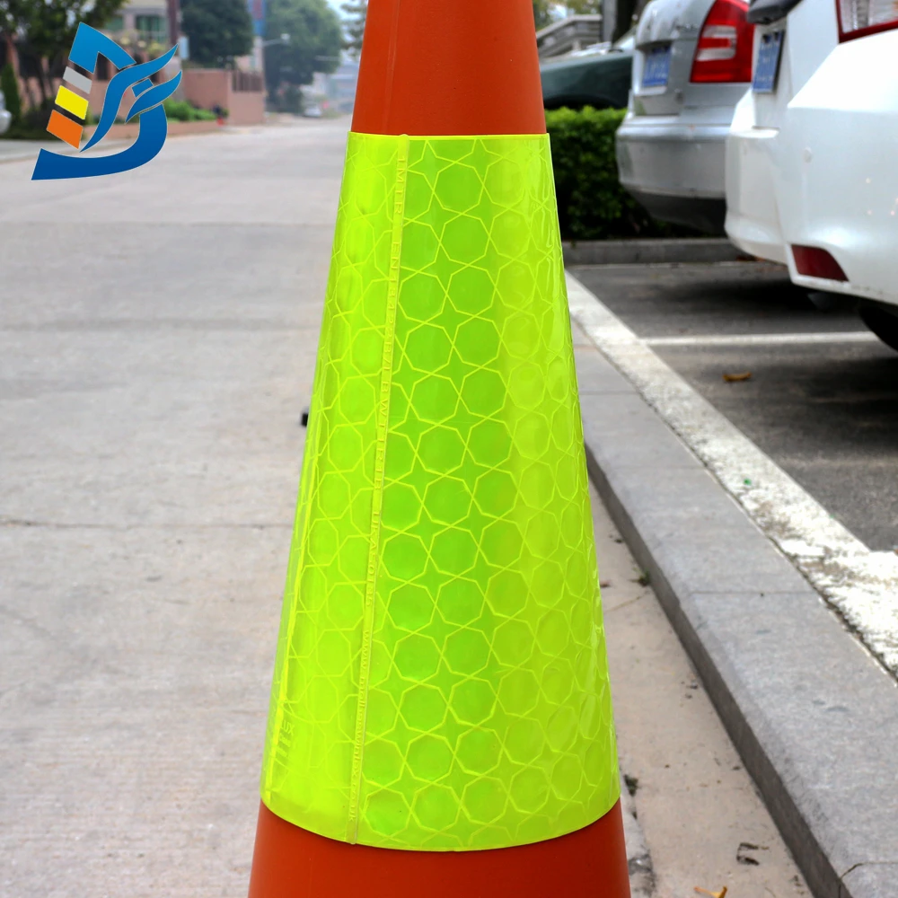 Factory Direct Supply  Custom Flexible High Visibility Reflective High Visibility Reflective Cone Sleeve