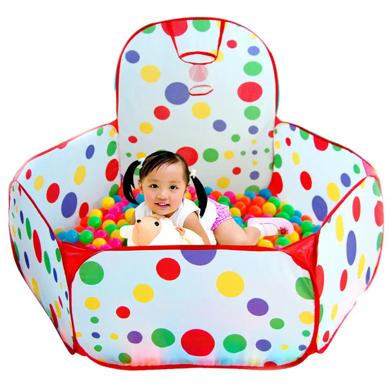 Portable Kids Toy Ocean Ball Pit Pool Indoor Outdoor Baby Game Play Tent Hut 