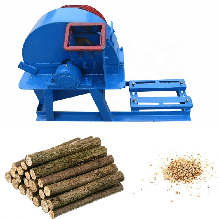 Mobile Wood Tree Branch Crusher Crushing Machine to Make Sawdust for Sale