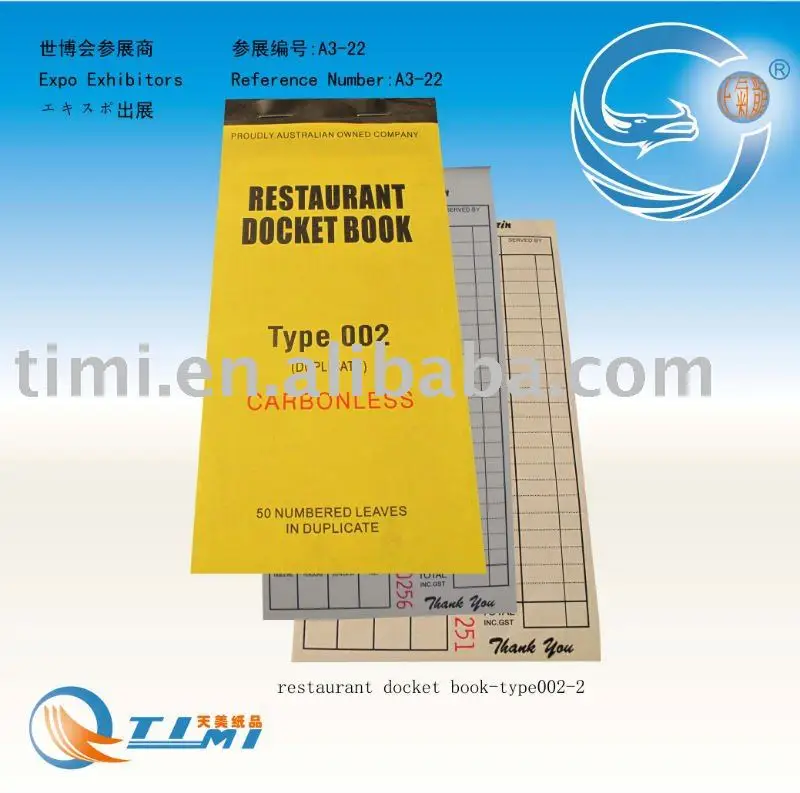 
Книга с досками для ресторана, книга с досками на вынос, 