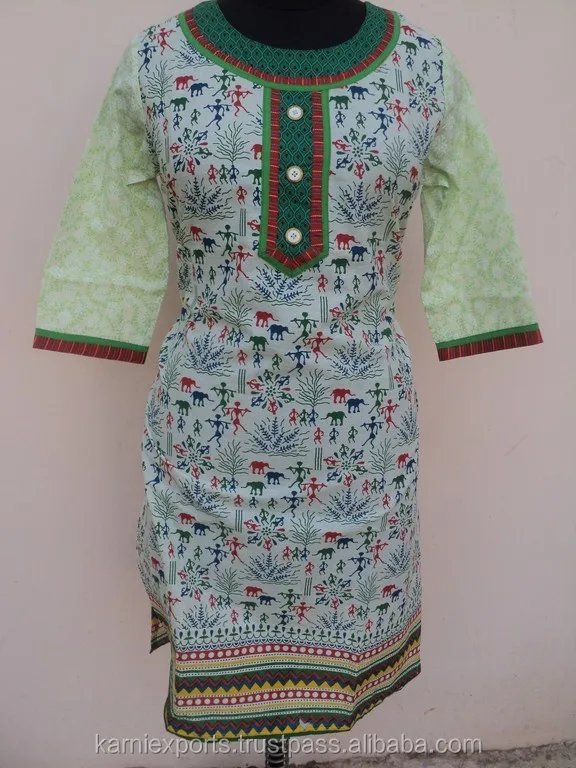 kurti fancy neck design