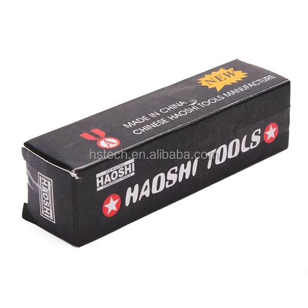 HAOSHI 10 Pins Stainless Steel Tubular Civil Lock Plug Opening Hands Tool Sets 