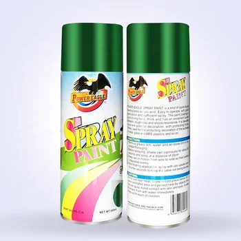 high quality spray paint green ,non toxic spray paint for metal