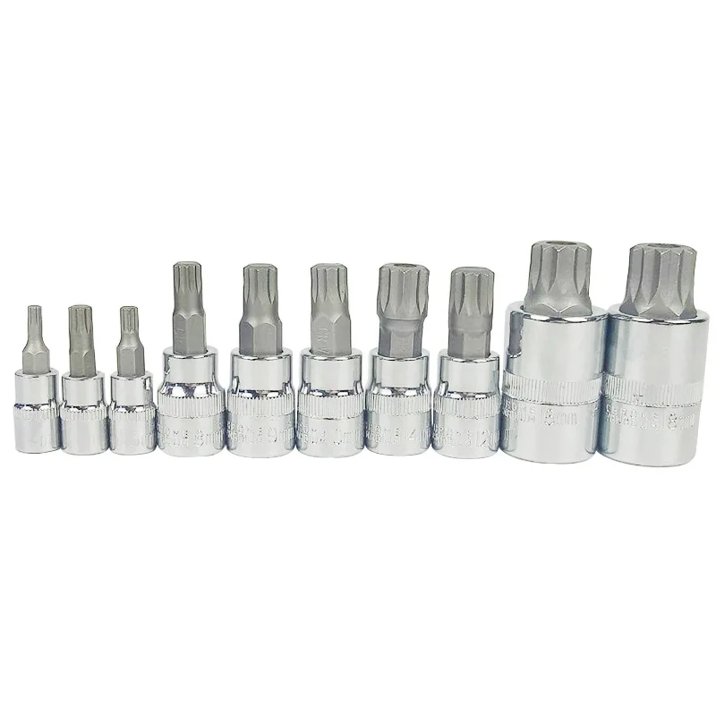 10個入り XZN 12ポイント MM トリプルスクエア スプラインビット