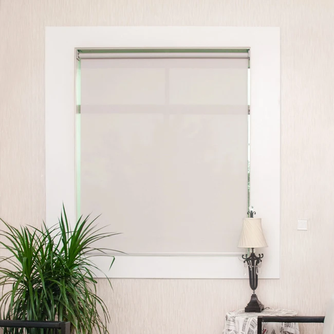 Воздухопроницаемые солнцезащитные односторонние Роликовые жалюзи, огнестойкие Роликовые жалюзи, водонепроницаемые роликовые жалюзи для душа