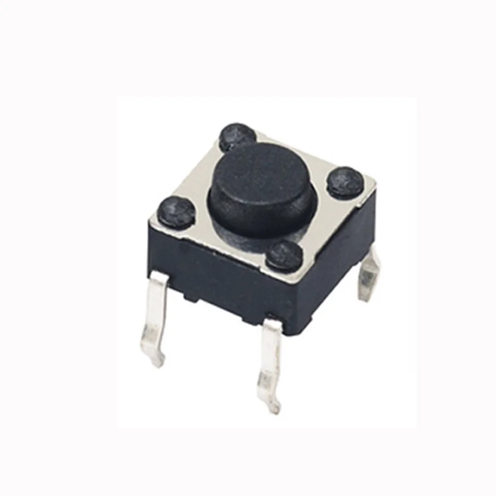 12x12x5mm SPST PCB Tactile Bouton Poussoir Normalement Ouvert Interrupteur