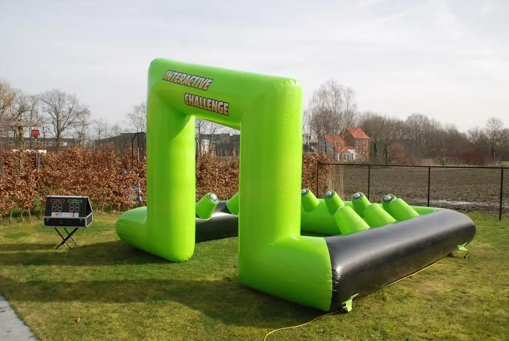 Inflatable Interactive Battle Light Arena Interactive Strike Challenge Games IPS System Game