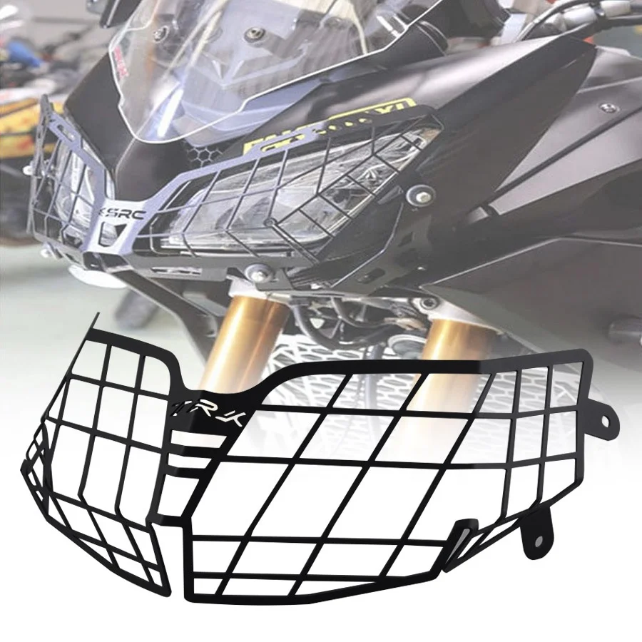 Aluminum Motorcycle Front Headlight Guard Cover Protector Fit For TRK502