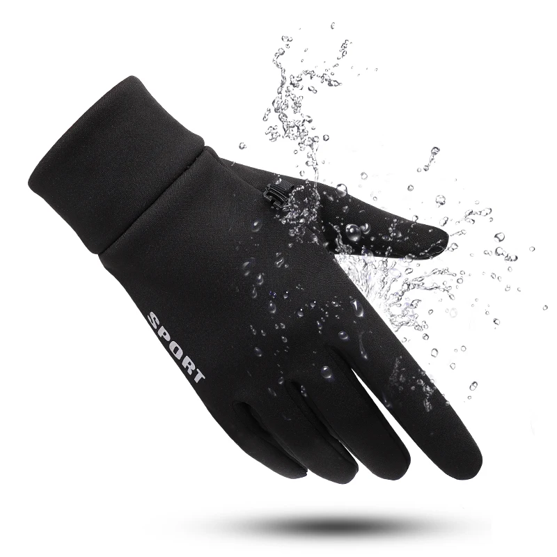 Cheap Sport Winter Thermal Call Waterproof Safety protection Riding Bicycle  Gloves