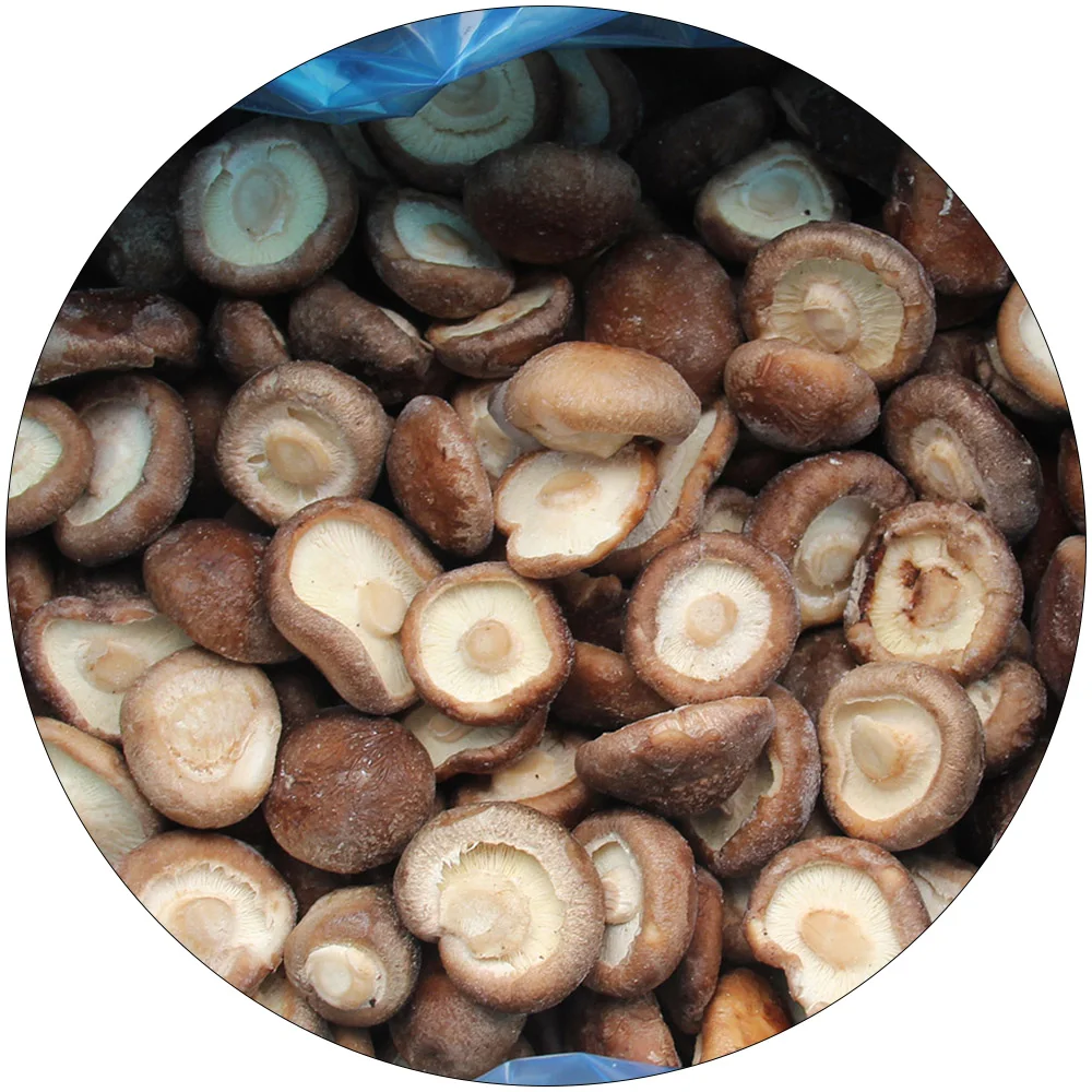 Замороженные грибы Shiitake, IQF, грибы Shiitake