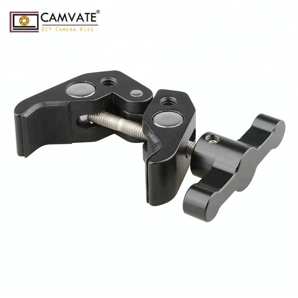 Сверхмощный diy c-образный зажим для камеры видеокамеры штатив с зажимным