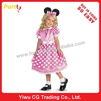 PC-0021 Lovely girl party Mickey mouse dress