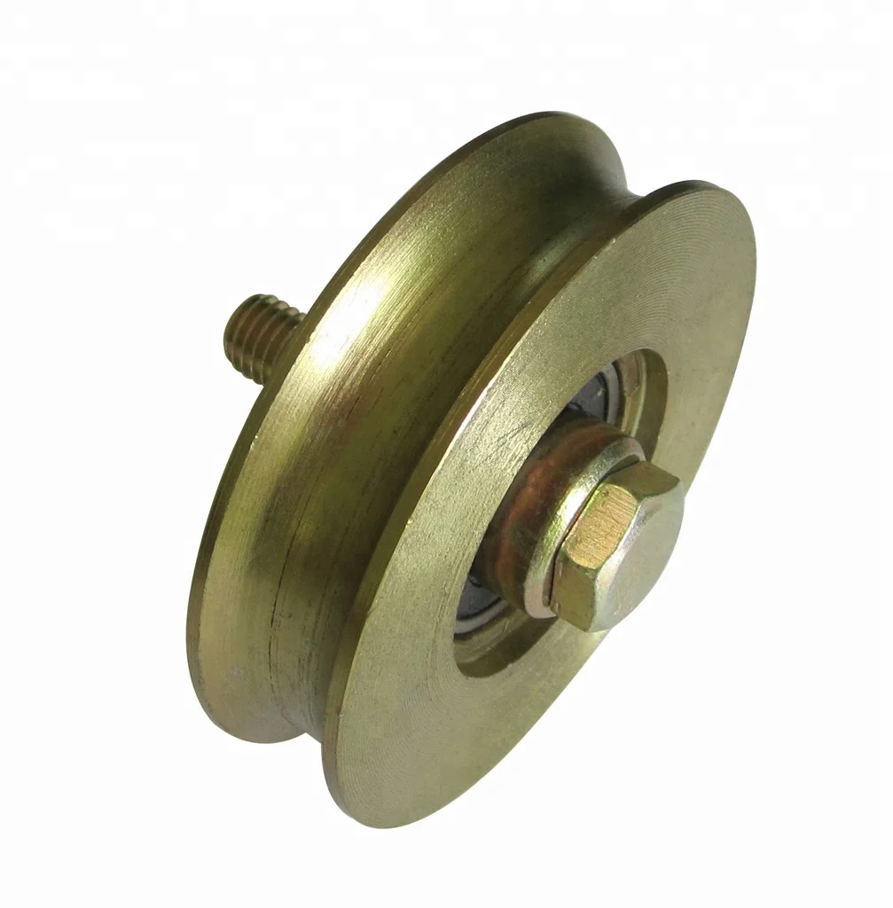 Cold Roll Steel V-Groove Sliding Gate Pulley Bolt Wheels