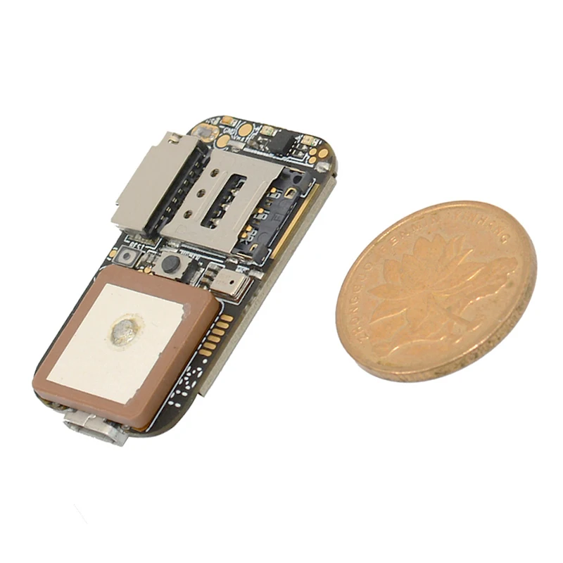Самый маленький в мире универсальный ZX303 GSM Wifi LSB мини-чип для отслеживания животных