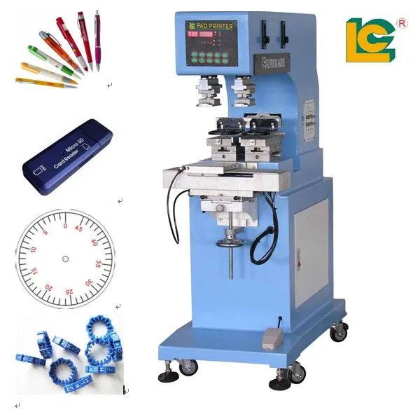 Factory Price Tempo Cliche Pad Printing Machine with Silicone Rubber Semi Auto Pad Printing Machine for Mouse