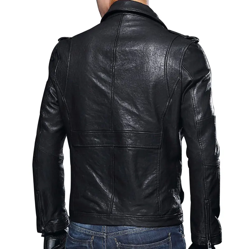 Sheep-Lamb Skin Men Jacket - Turkish Leather PBD SHEEP SKIN