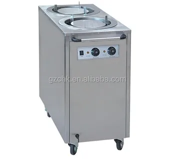 Mobile 2 Holder Electric Plate Warmer Cart - DPDRN-2 - Dongpei Kitchen