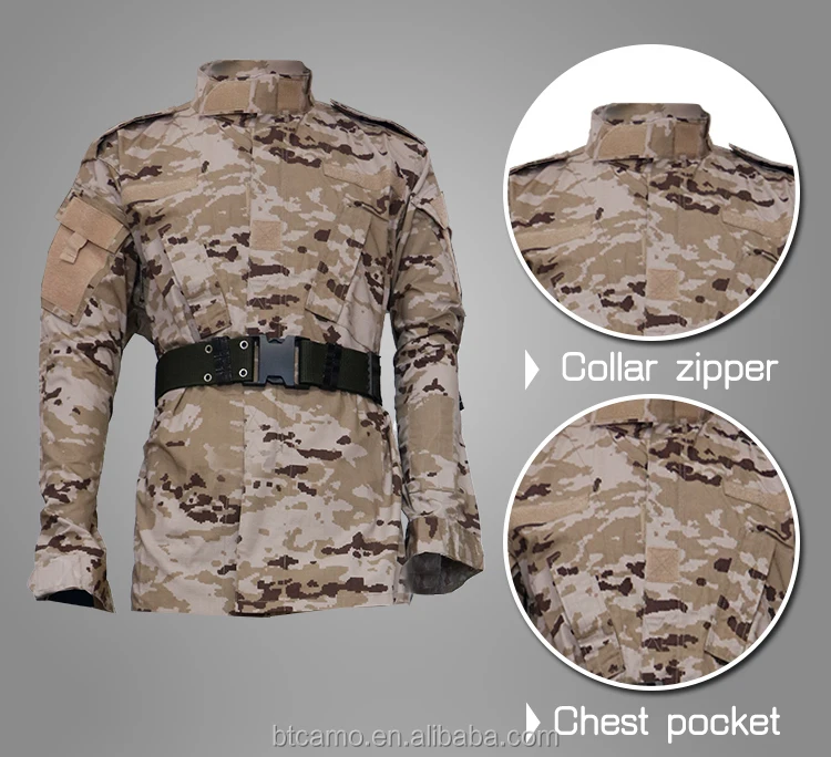 Desert Camouflage Pattern ACU  Uniform Tactical Uniform