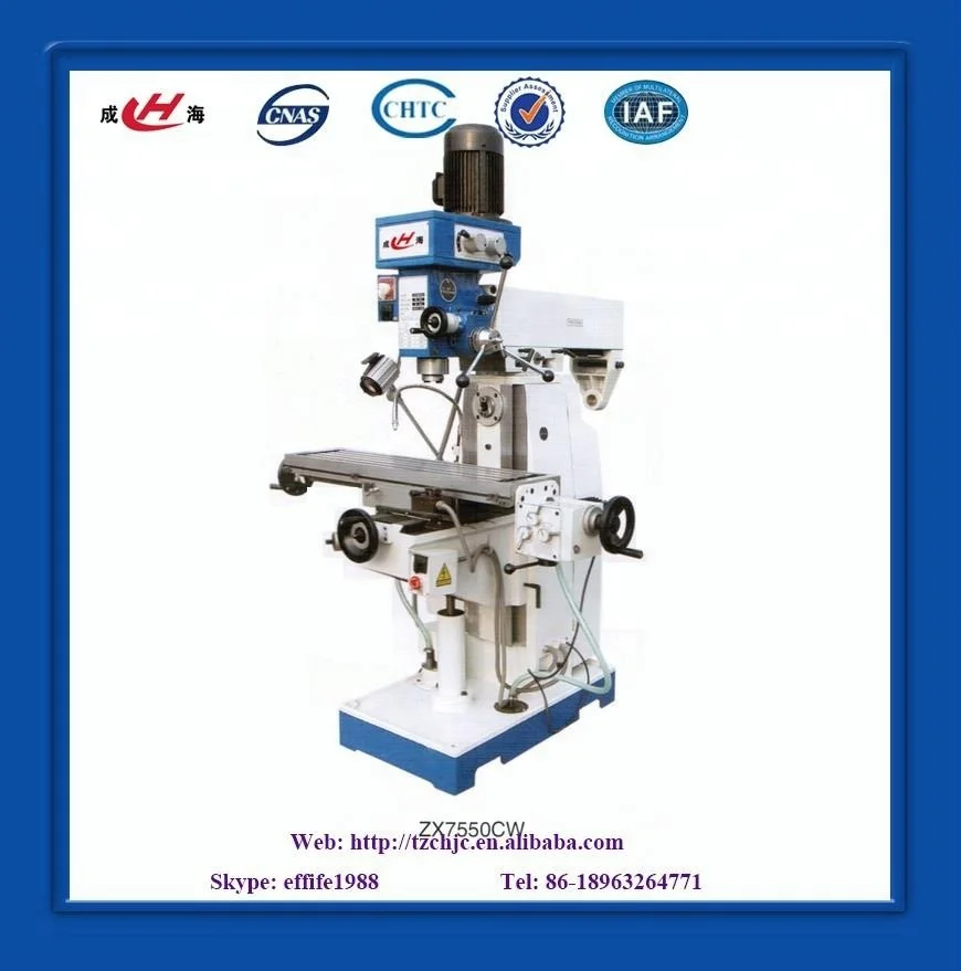 Machine Tool Equipment Both for Drilling Milling