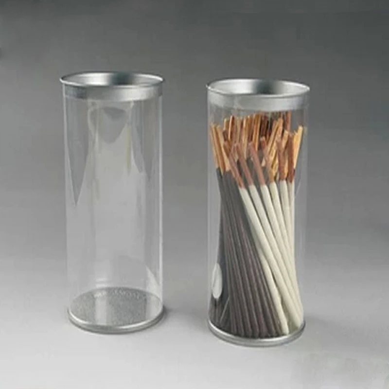 wholesale quality clear plastic cylinder round
