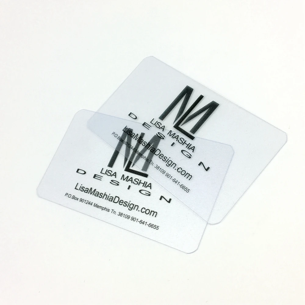 Cartão de Visita Personalizado em Plástico PVC Transparente com  Informações| Alibaba.com, image size:1000x1000