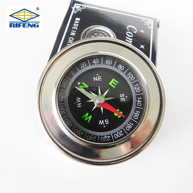 
 Горячая Распродажа профессиональный военный Lensatic открытый компас для пеших прогулок  