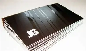 Лидер продаж прочная черная Роскошная Визитница с принтом логотипа на