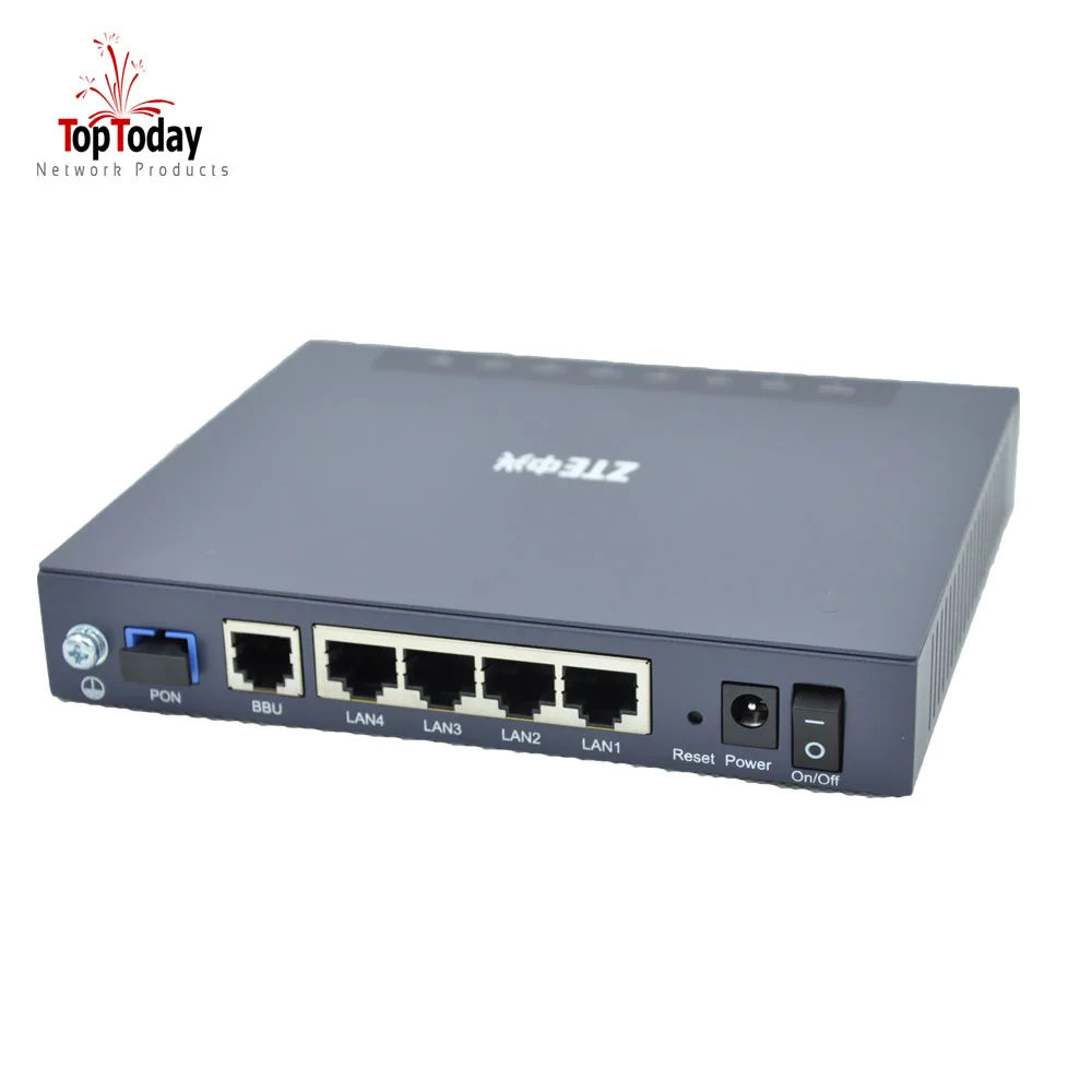 Source ZTE ZXA10 F600G GPON 4-port GE Gigabit with BBU fiber optic 