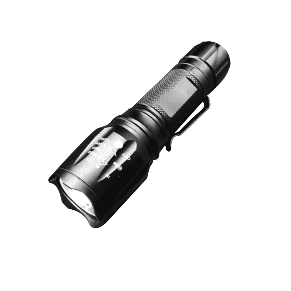 CREE LED TORCH TACTICAL FLASHLIGHT Adjustable Focus RECHARGEABLE 5-MODE 1000LM 