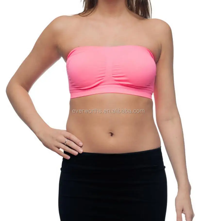 strapless bralette top